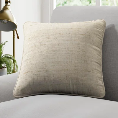 Dunelm Raffia Made to Measure Cushion Cover Raffia Opal