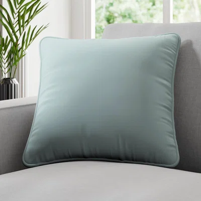 Dunelm Renzo Made to Measure Cushion Cover Renzo Duck Egg