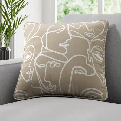 Dunelm Henri Made to Measure Cushion Cover Henri Silver