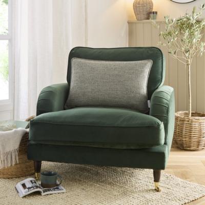 Dunelm Churchgate Swithland Herringbone Rectangle Cushion Cover