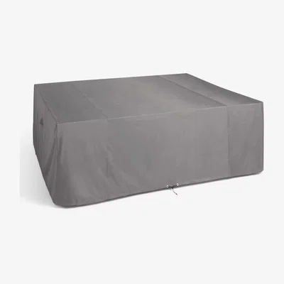 John Lewis John Lewis & Partners Garden Furniture Large Corner Sofa & Lounge Set Cover, Grey