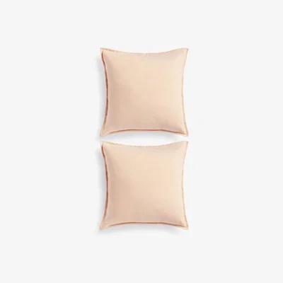 John Lewis ANYDAY John Lewis & Partners John Lewis & Partners Washed Linen Cushion Covers, Pack of 2