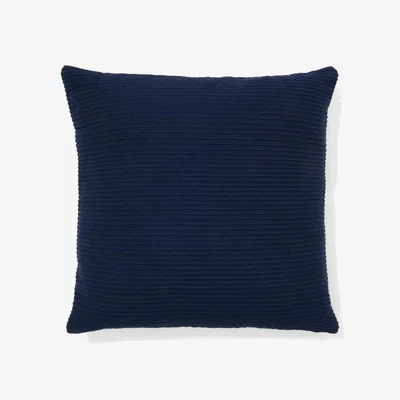 Kave Home Minec blue, 100% linen cushion cover, 45 x 45 cm