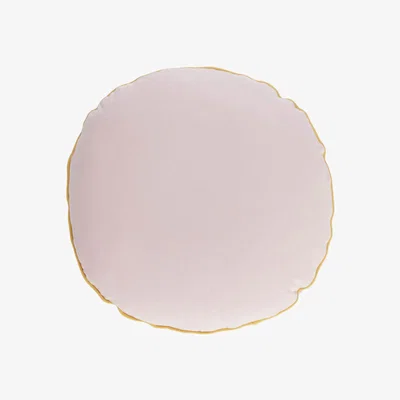 Kave Home Fresia pink cushion cover Ø 45 cm