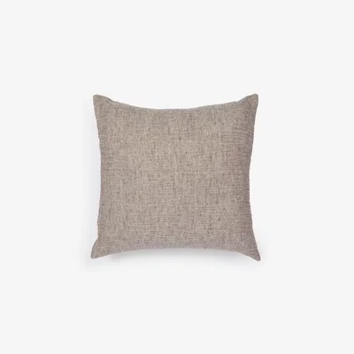 Kave Home Casilda linen and cotton cushion cover in brown 45 x 45 cm
