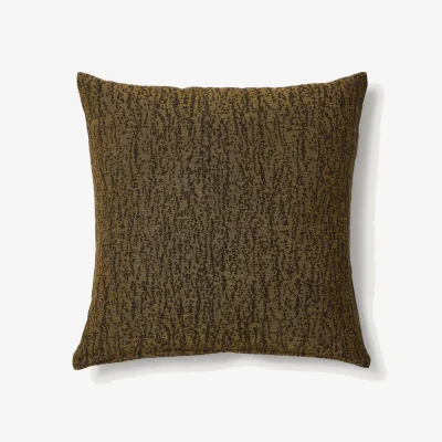 Kave Home Melien cushion cover in green dot jacquard 50 x 50 cm