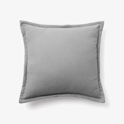 Kave Home Lisette cushion cover 45 x 45 cm in grey