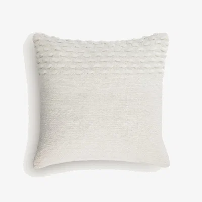 Kave Home Beva white cushion cover 45 x 45 cm