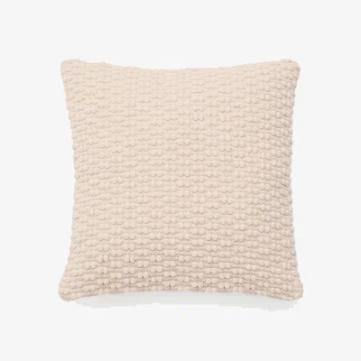 Kave Home Mascarell white cotton and polyester cushion cover 50 x 50 cm