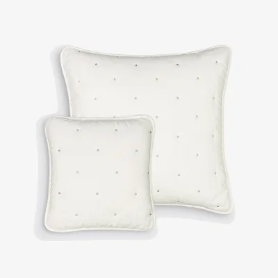 La Redoute Aeri Quilted Cotton Square Cushion Cover