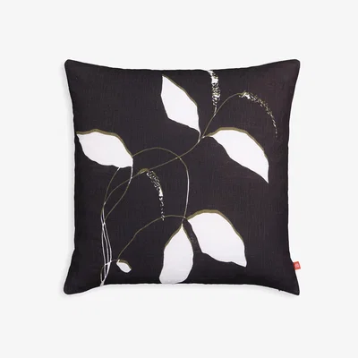 La Redoute Paniou Floral 100% Linen Cushion Cover