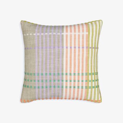 La Redoute Bari 45 x 45cm Striped 100% Cotton Cushion Cover