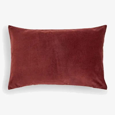 La Redoute Velvet Rectangular Velvet Cushion Cover