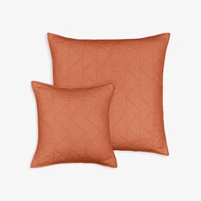 La Redoute Zig Zag Scenario Quilted Cushion Cover