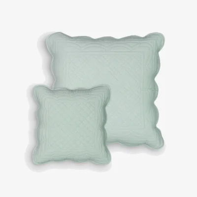 La Redoute Scenario Quilted 100% Cotton Cushion Cover