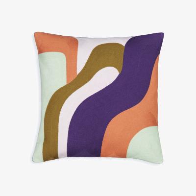 La Redoute Ascona Abstract 45 x 45cm 100% Cotton Cushion Cover