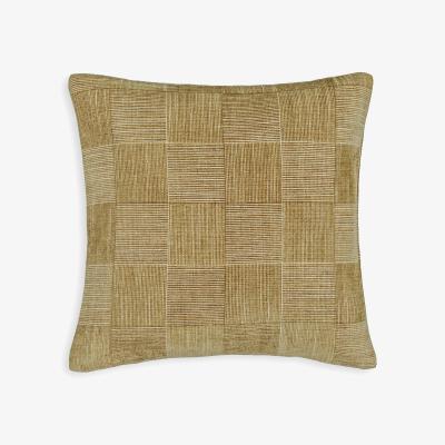 La Redoute Domeo 40 x 40cm Textured Checked Cushion Cover