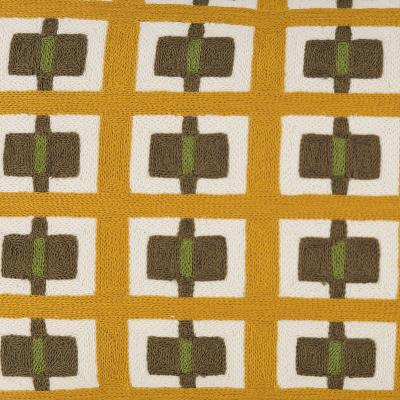 La Redoute Mauro Embroidered Cushion Cover, 50 x 30cm