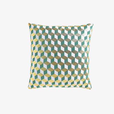 La Redoute Decio Geometric 100% Cotton Cushion Cover