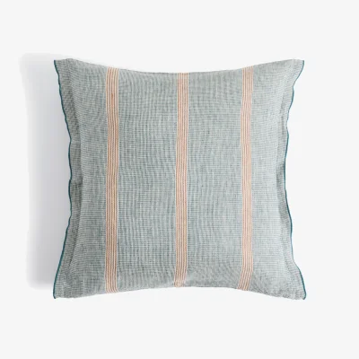La Redoute Virel Cushion Cover in Striped Linen
