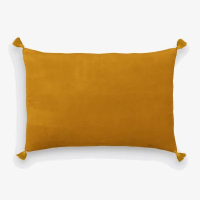 La Redoute Velvet Linen & Cotton Cushion Cover