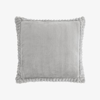 La Redoute Velvet And Faux Fur Cushion