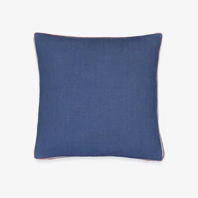 La Redoute Finistère Square Two-Tone 100% Textured Cotton Cushion Cover