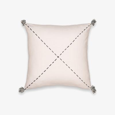 La Redoute Girandole Hand Embroidered Cotton Cushion Cover