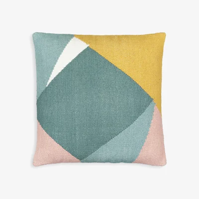 La Redoute Scanie Graphic Square 40 x 40cm Cotton Cushion Cover