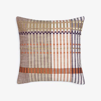 La Redoute Bari 45 x 45cm Striped 100% Cushion Cover