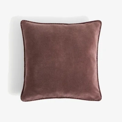 La Redoute Parma Cushion Cover in Washed Cotton Velvet