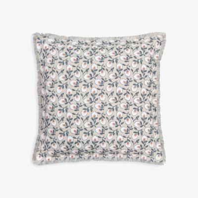 La Redoute Octavine 40 x 40cm Floral Linen/Cotton Cushion Cover