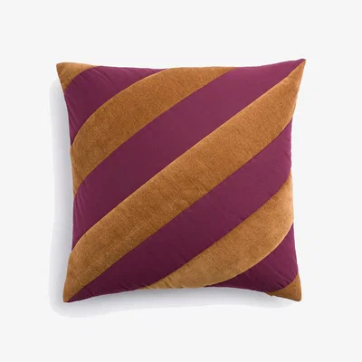 La Redoute Odile Striped Quilted Cushion Cover
