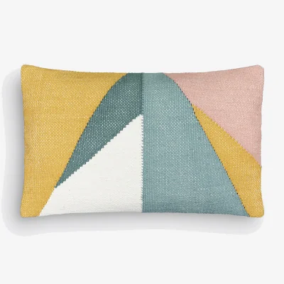 La Redoute Scanie Graphic Rectangular Cotton Cushion Cover