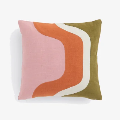 La Redoute Wonder Cotton Square Cushion Cover 40 X 40cm