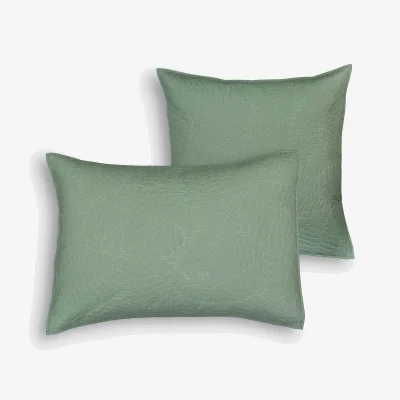 La Redoute Tropical Cotton Percale Cushion Cover