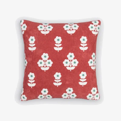 La Redoute Malanis. 40 X 40cm Embroidered Cushion Cover
