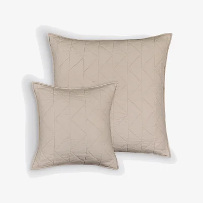 La Redoute Zig Zag Scenario Cotton Cushion Cover
