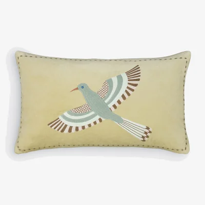 La Redoute Afti Rectangular Velour Cushion Cover