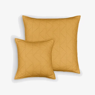 La Redoute Zig Zag Scenario Cotton Cushion Cover