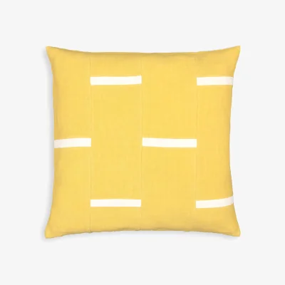 La Redoute Breaky Graphic Linen Cushion Cover