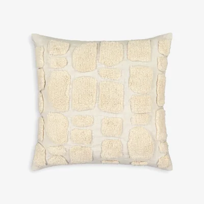 La Redoute Peeble Textured Linen Cotton Cushion Cover