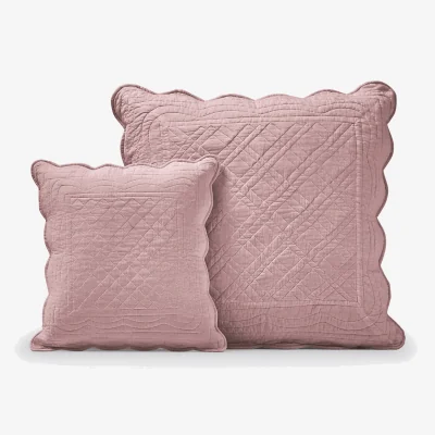 La Redoute Scenario Quilted 100% Cotton Cushion Cover