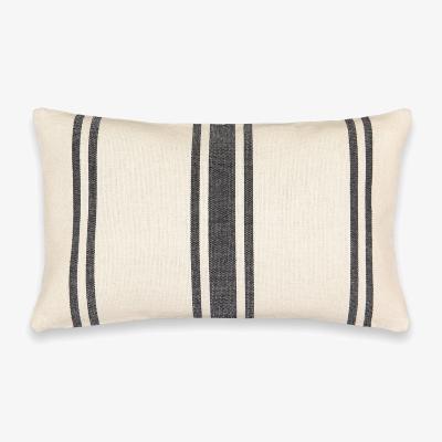 La Redoute Minille Striped 100% Cotton Cushion Cover