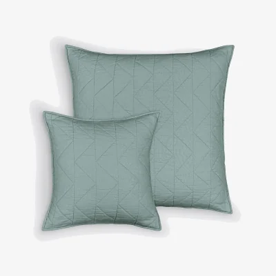La Redoute Zig Zag Scenario Cotton Cushion Cover