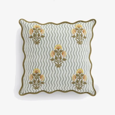 La Redoute Jani Cotton Cushion Cover, 45 X 45cm