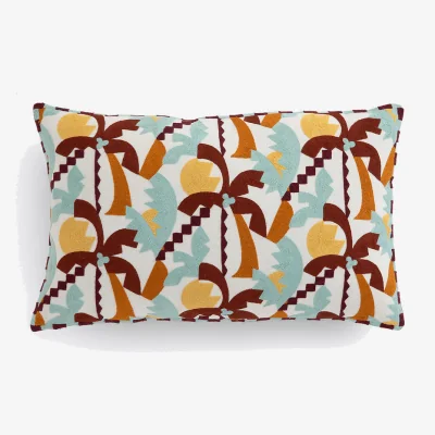 La Redoute Soley Cotton Rectangular Cushion Cover, 60 X 40cm
