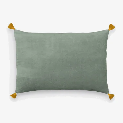 La Redoute Velvet Linen & Cotton Cushion Cover