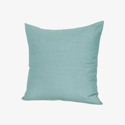La Redoute Linen Look Duck Egg Filled Cushion 44x44cm