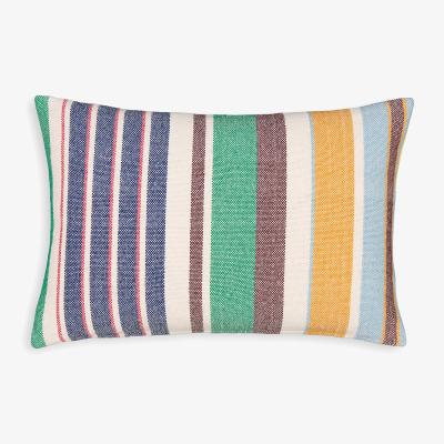 La Redoute Ghani Rectangular Striped 100% Cotton Cushion Cover
